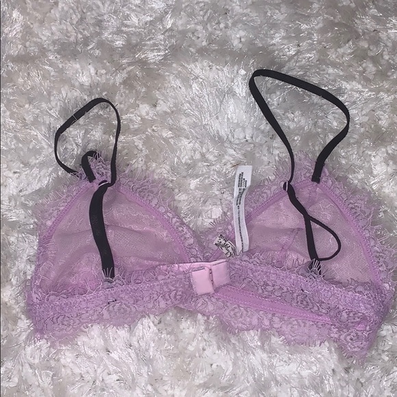 Free people purple lacy NEW bra - Picture 2 of 3